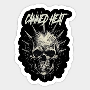 CANNED HEAT MERCH VTG Sticker